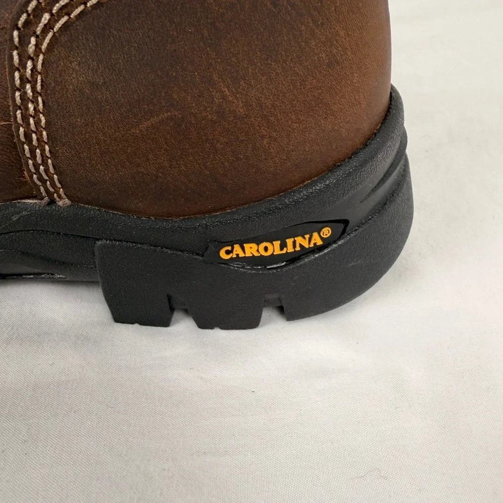 Carolina CA1626 Mens‎ Brown Waterproof Non-Metallic Composite Toe Work Boots 6M